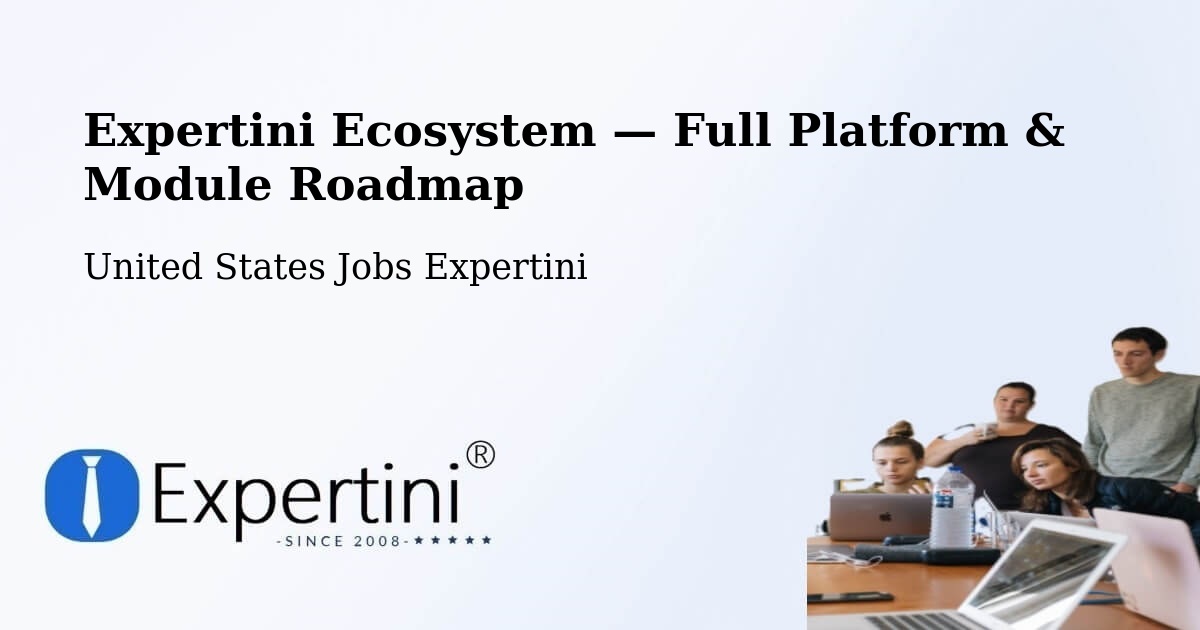 Expertini Ecosystem — Full Platform & Module Roadmap – Sandusky