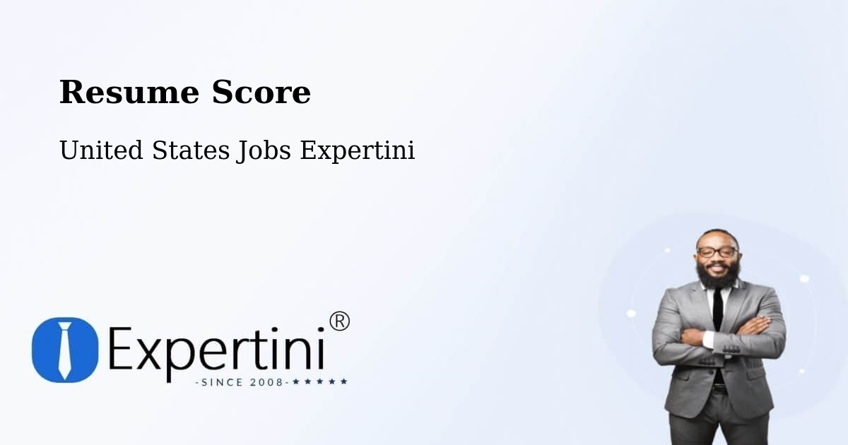 Resume Score & Job Description Match Tool – Sandusky - United States Jobs Expertini